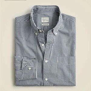 Slim Secret Wash cotton poplin shirt